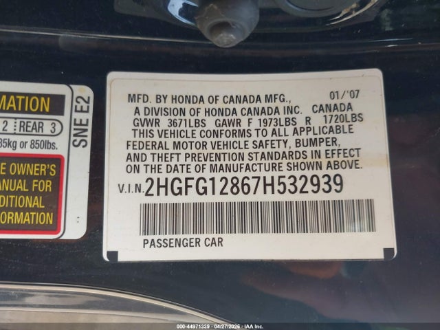 Honda Civic Ex