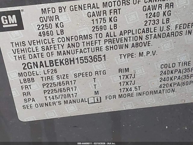 Chevrolet Equinox Ls