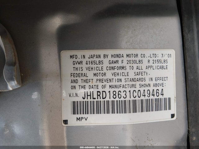 Honda CR-V Ex