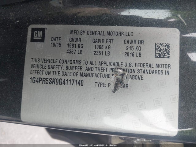Buick Verano Convenience Group