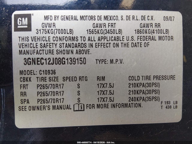 Chevrolet Avalanche 1500 Ls