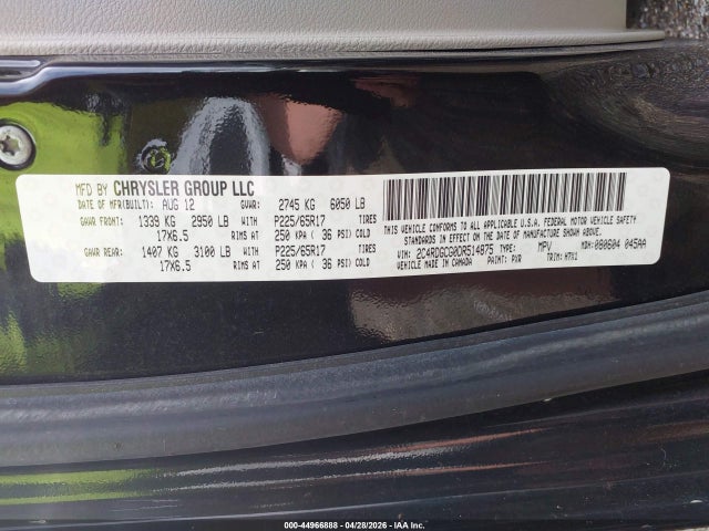 Dodge Grand Caravan Sxt