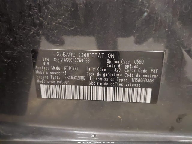 Subaru Impreza 2.0i Limited