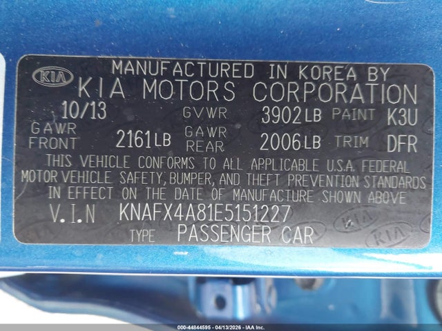 Kia Forte Ex