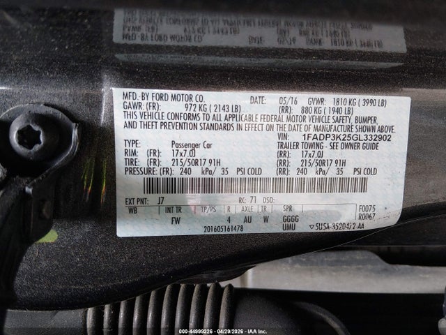 Ford Focus Se