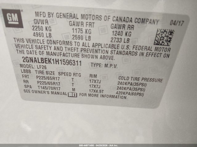 Chevrolet Equinox Ls
