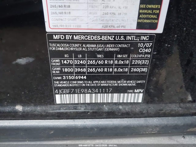 Mercedes-Benz G-Class 4matic