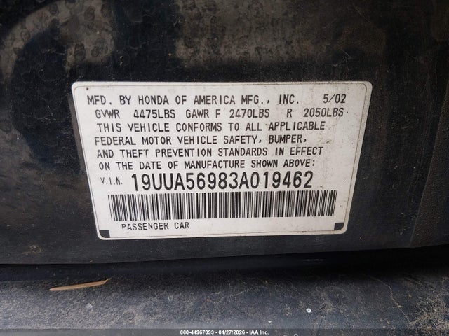 Acura TL 3.2 Type S