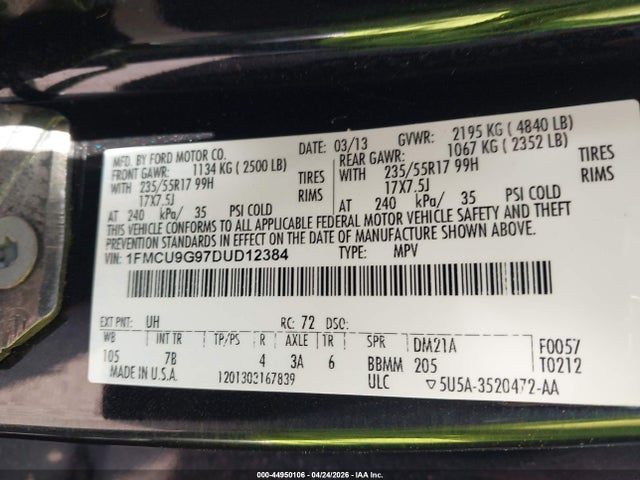 Ford Escape Se
