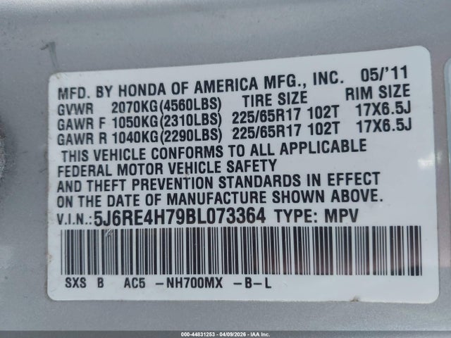 Honda CR-V Exl