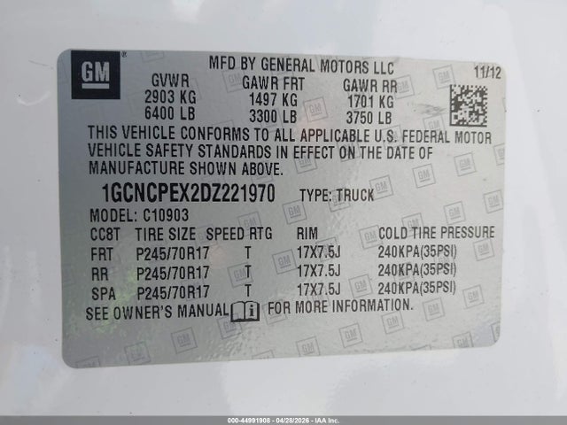 Chevrolet Silverado 1500 Work Truck