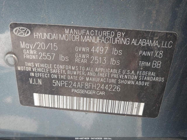 Hyundai SONATA Se