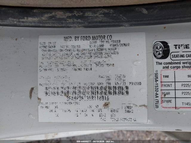 Ford Fusion Sel