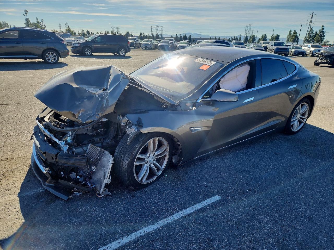 Salvage Tesla Model S Image