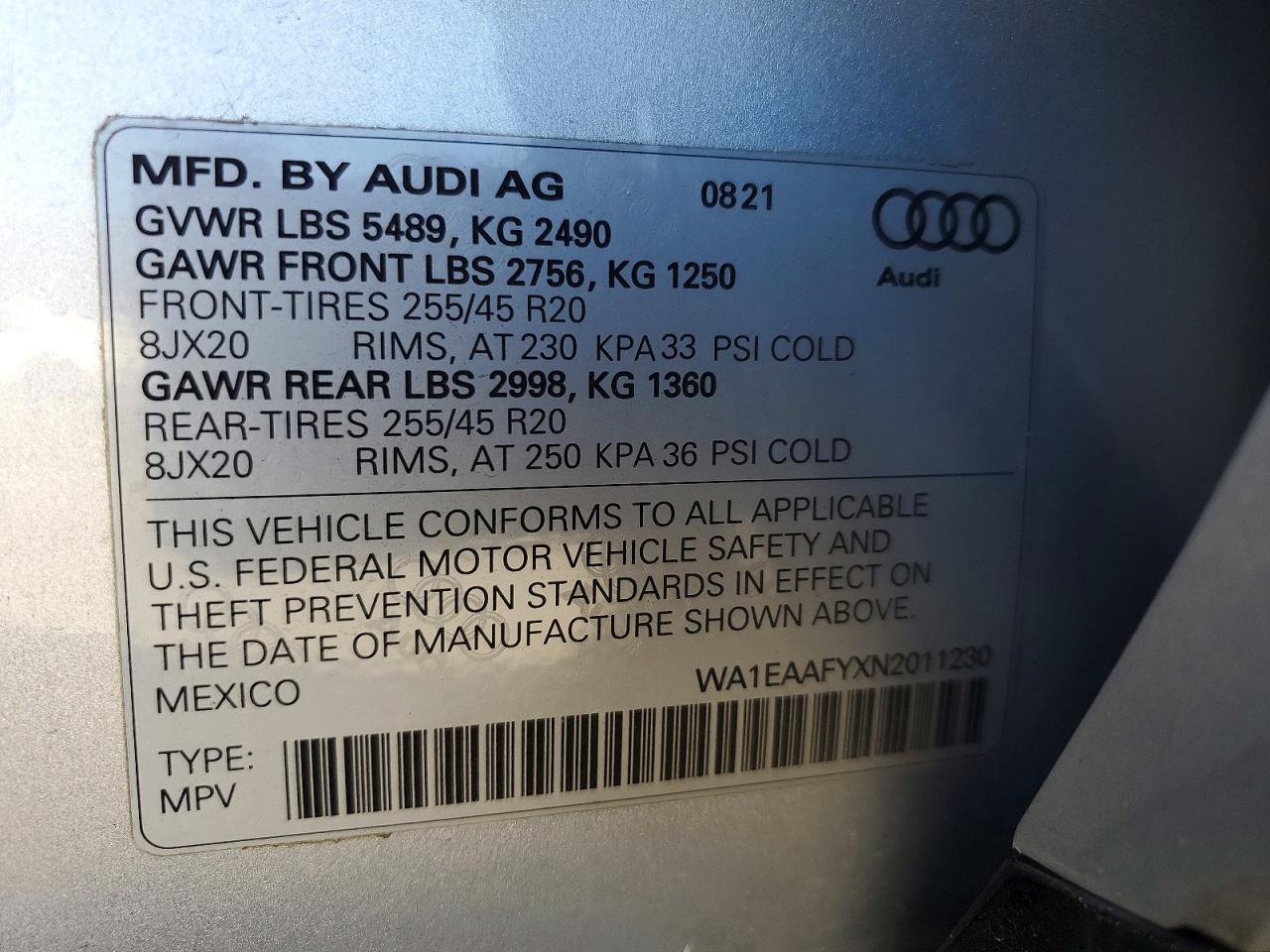 Audi Q5 Premium Plus 45