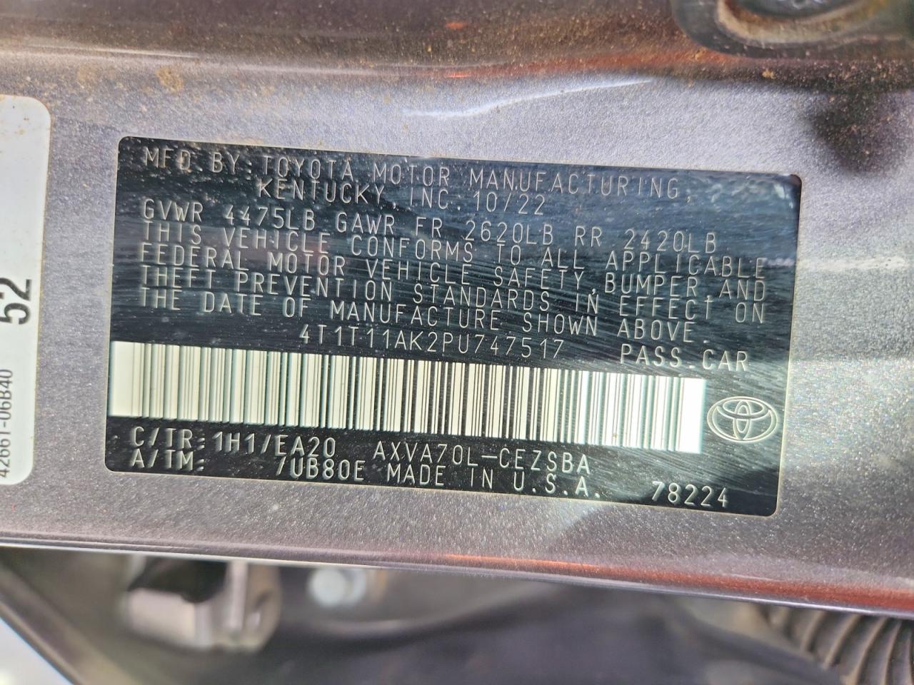 Toyota Camry Se