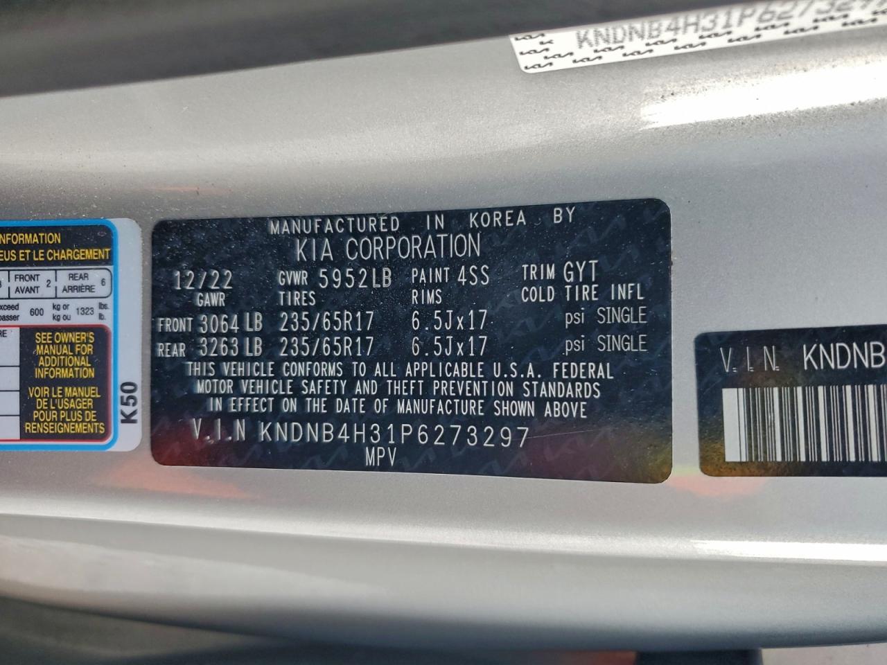 Kia Carnival Lx