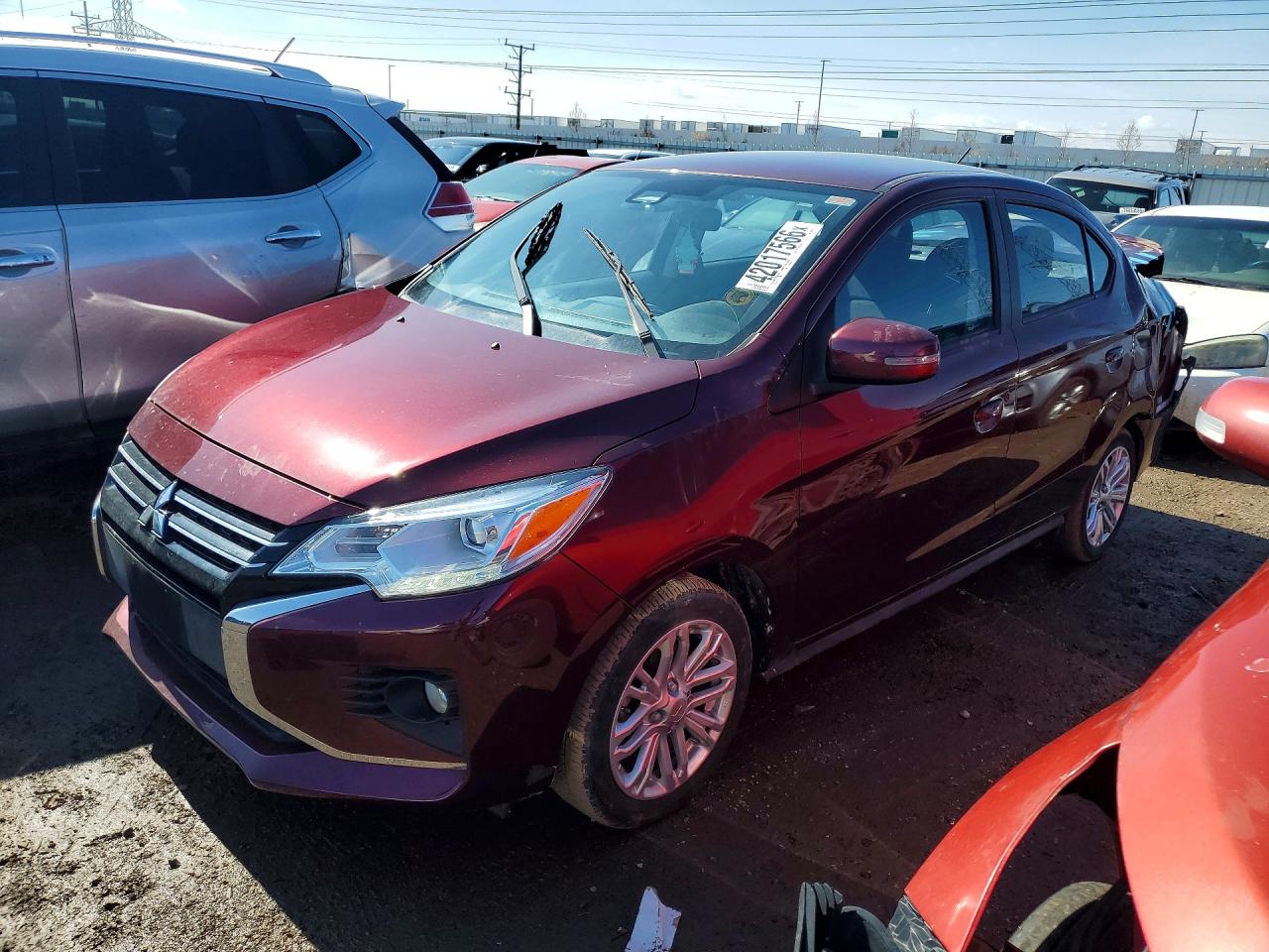 Salvage Mitsubishi Mirage Image