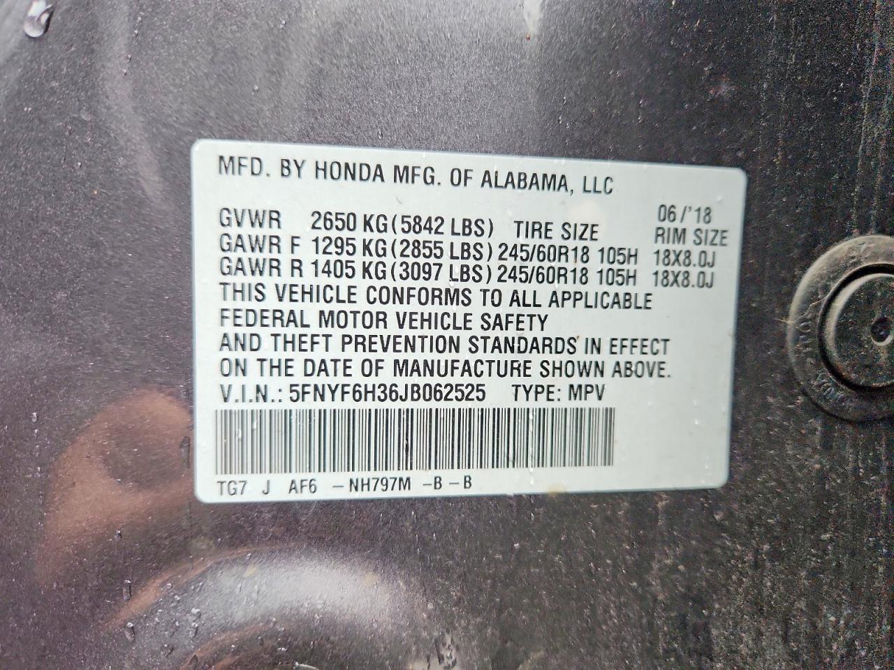 Honda Pilot Ex