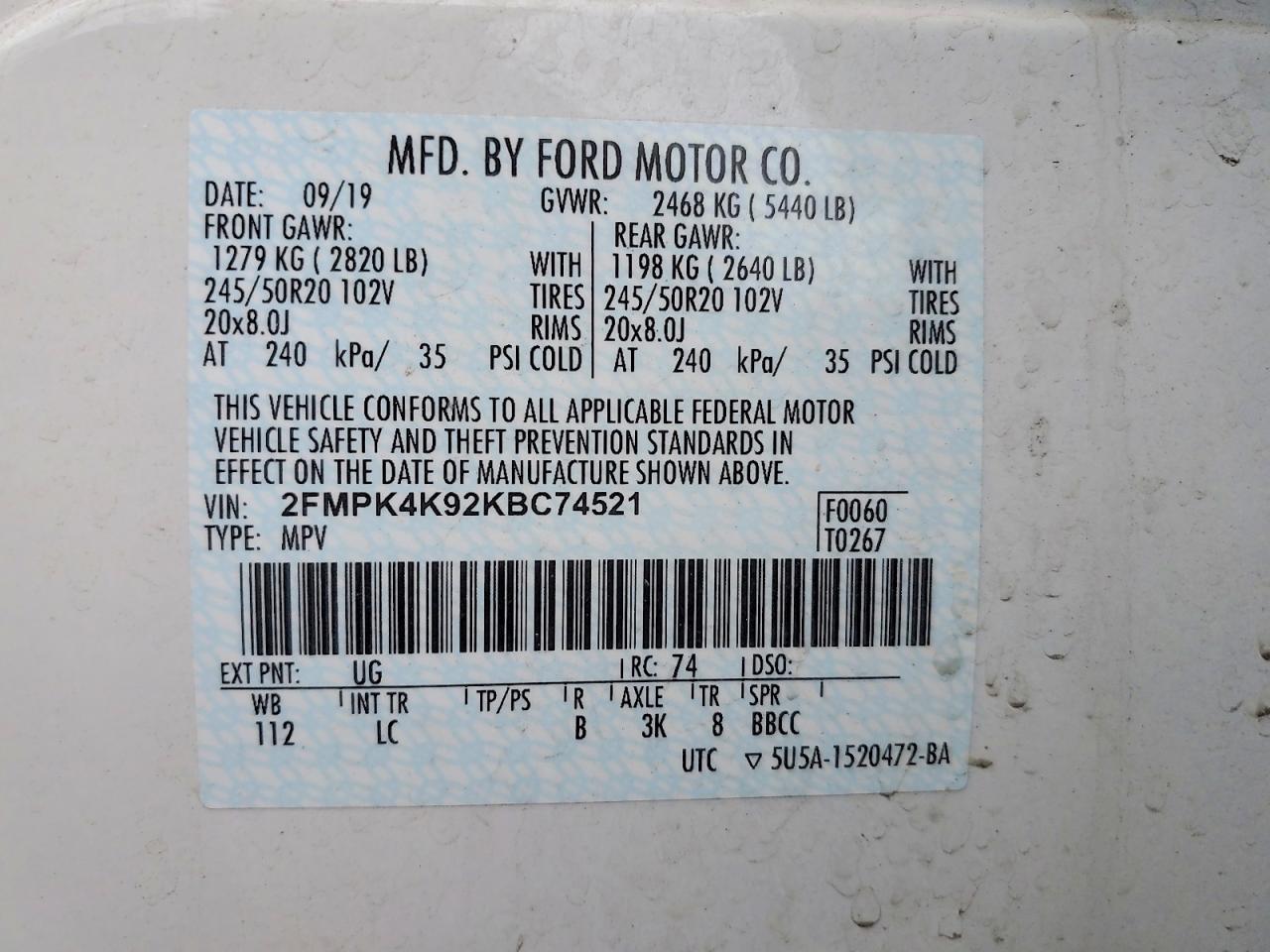 Ford Edge Titanium