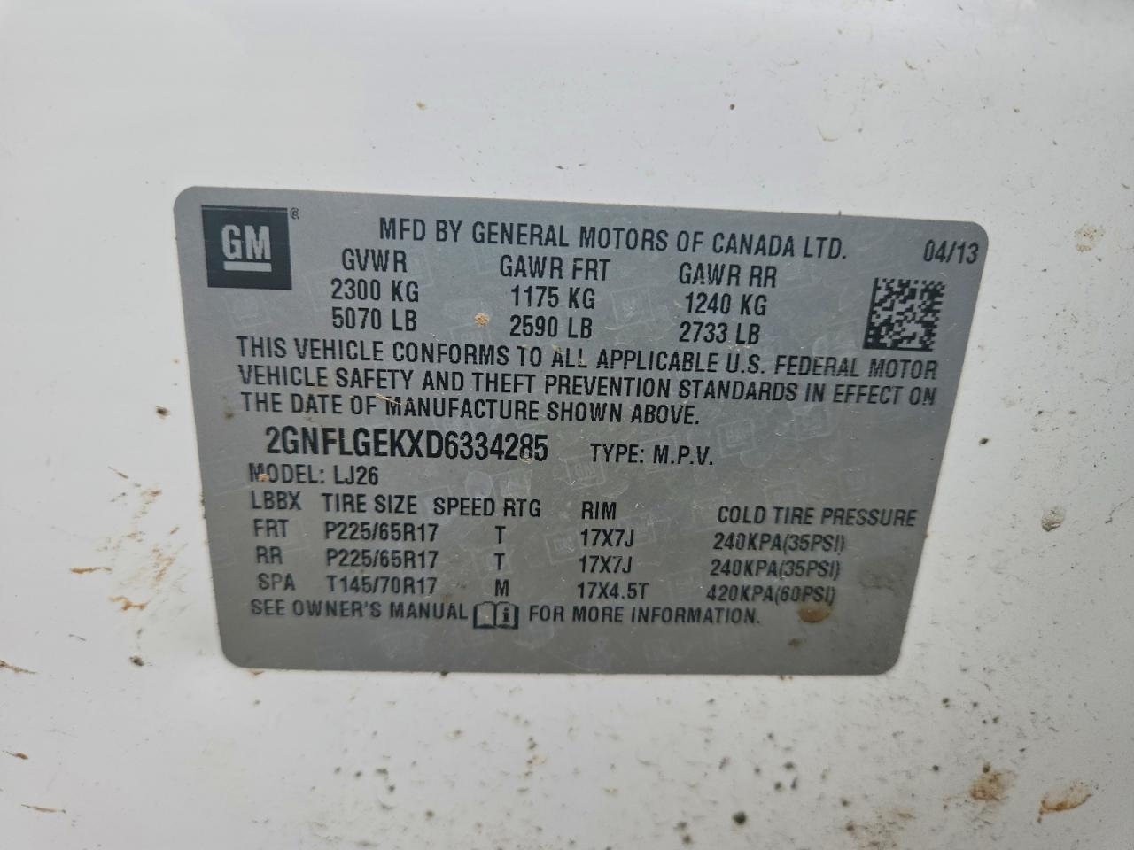 Chevrolet Equinox Ltz