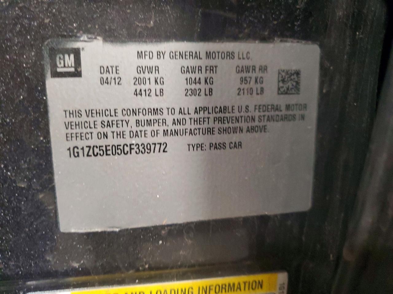 Chevrolet Malibu 1lt