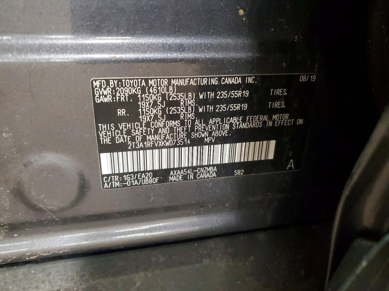 Toyota RAV4 Xle Premium