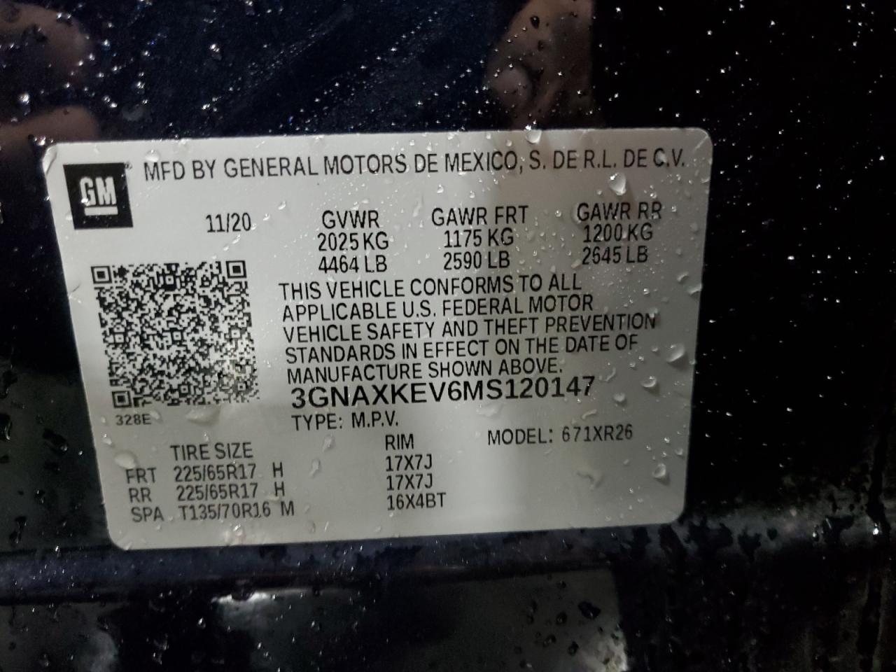 Chevrolet Equinox Lt