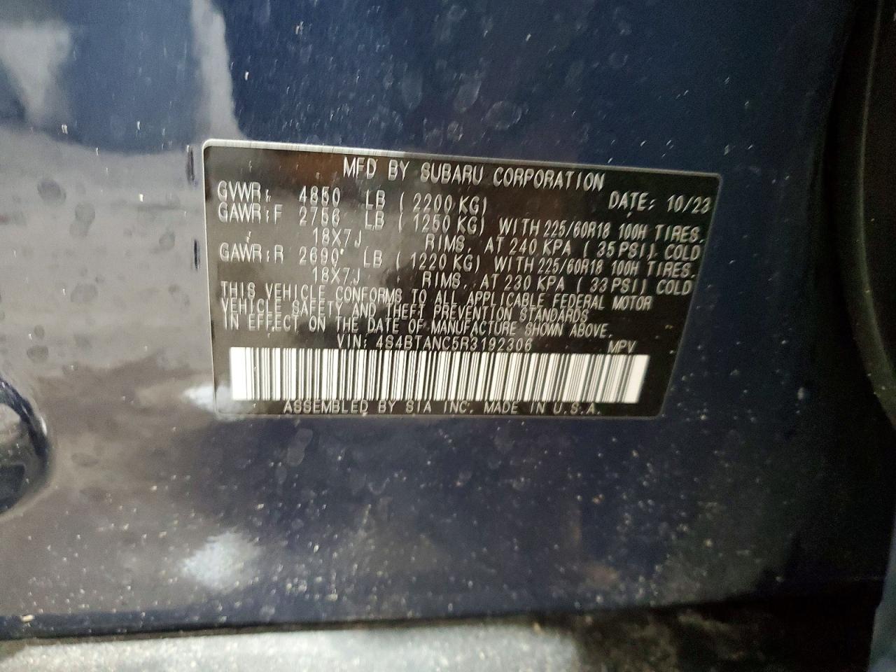 Subaru Outback Limited