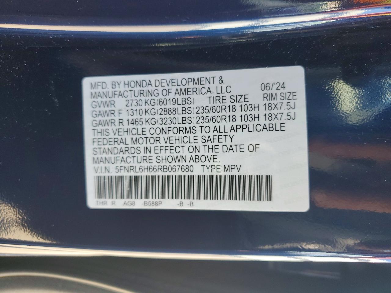 Honda Odyssey Exl