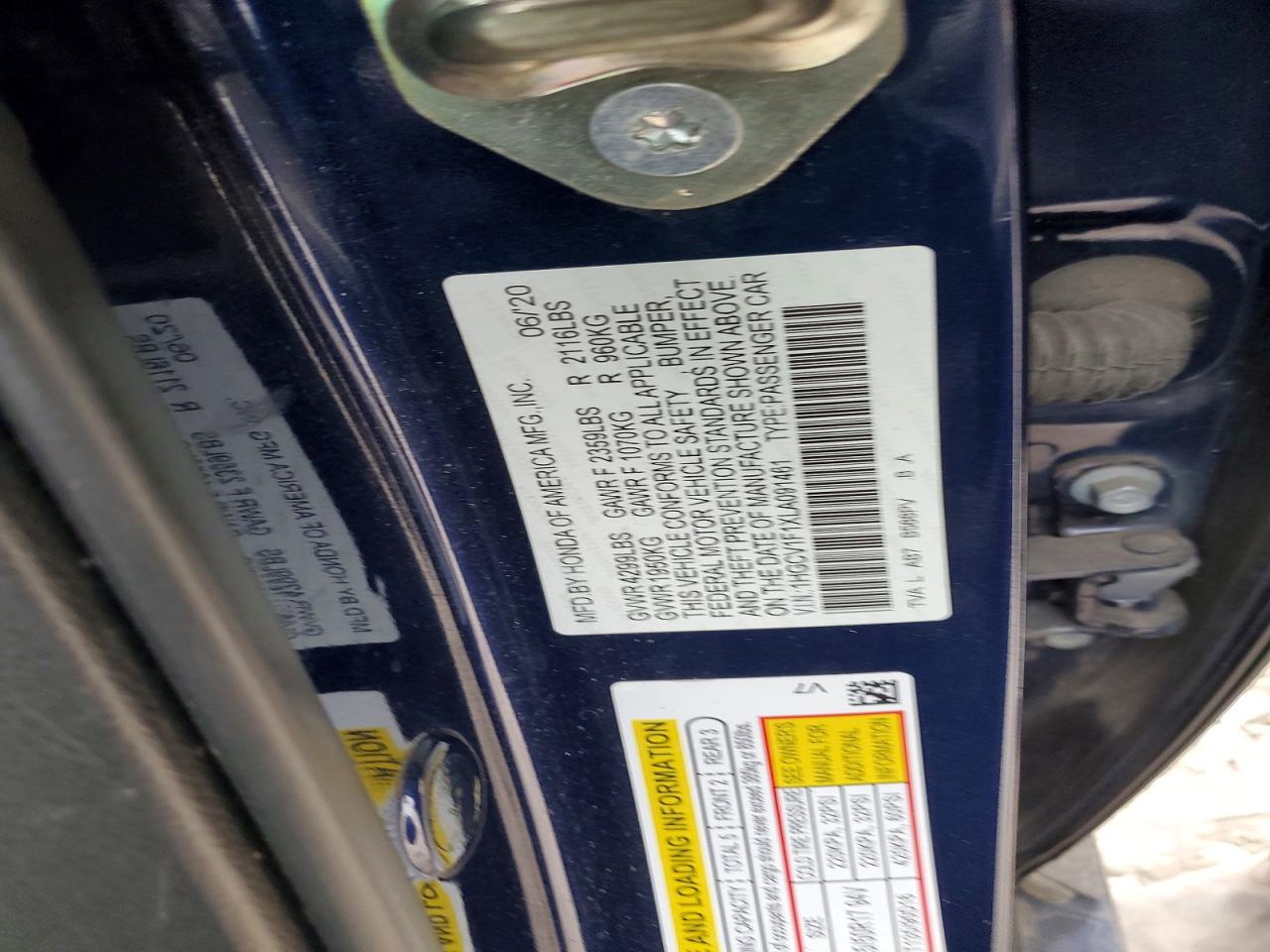 Honda Accord Lx