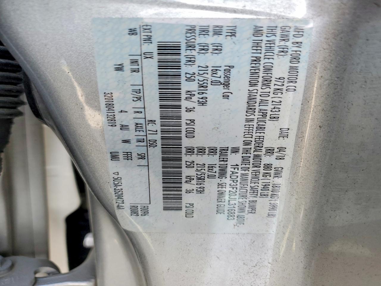 Ford Focus Se