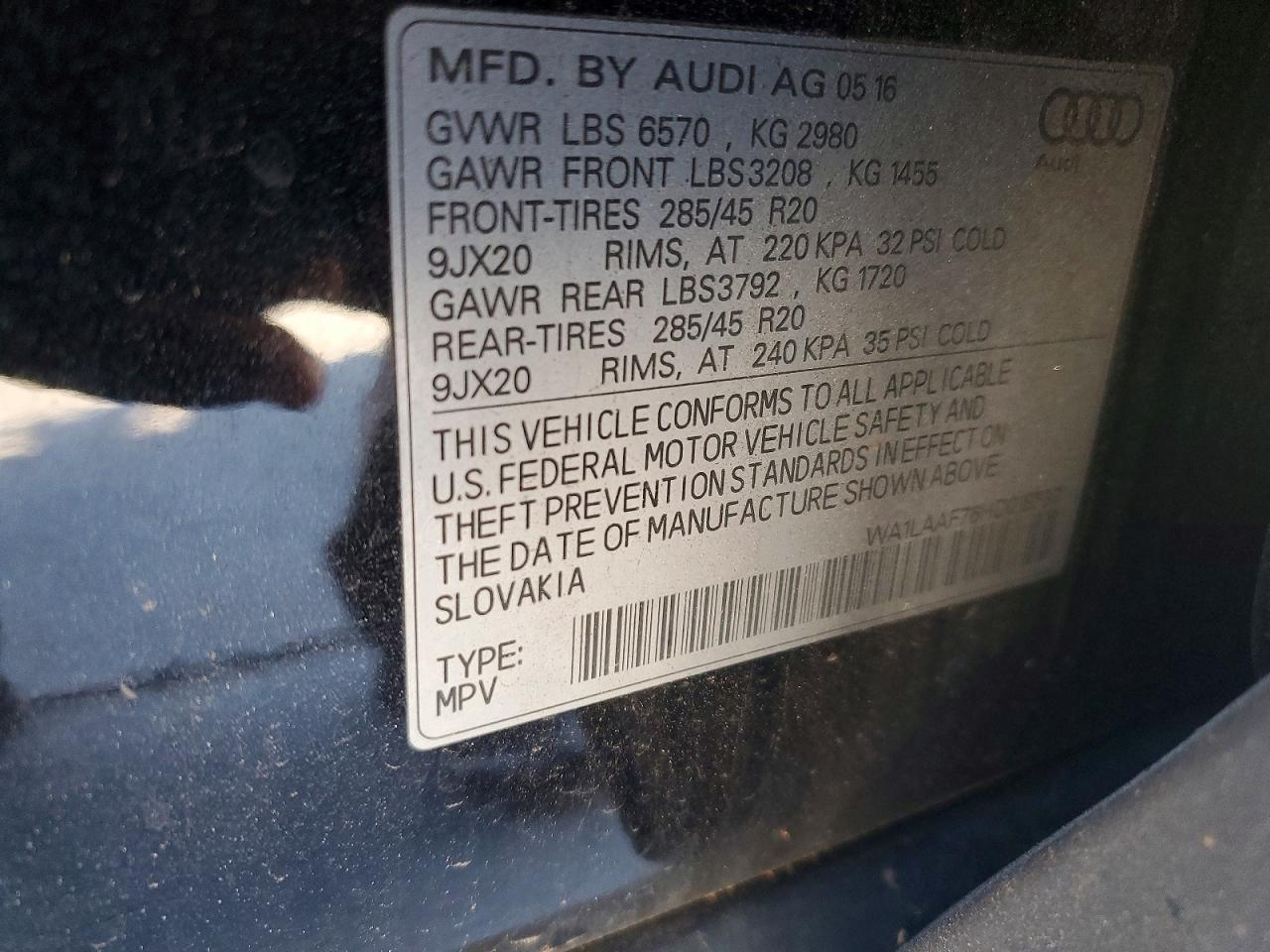 Audi Q7 Premium Plus