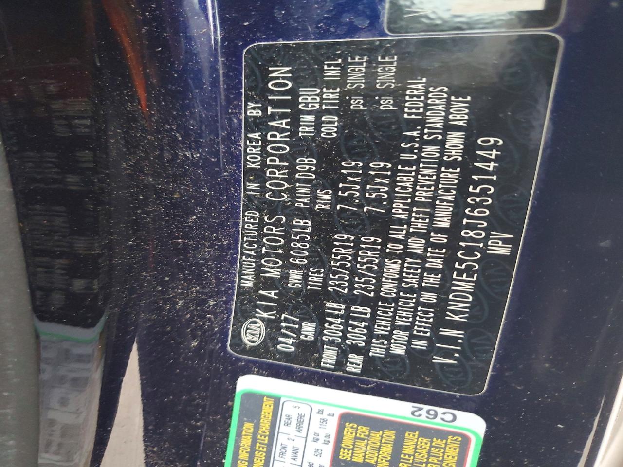 Kia Sedona Sxl