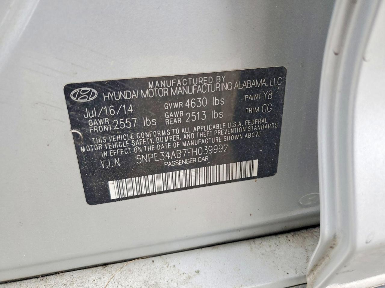 Hyundai SONATA Sport 2.0t