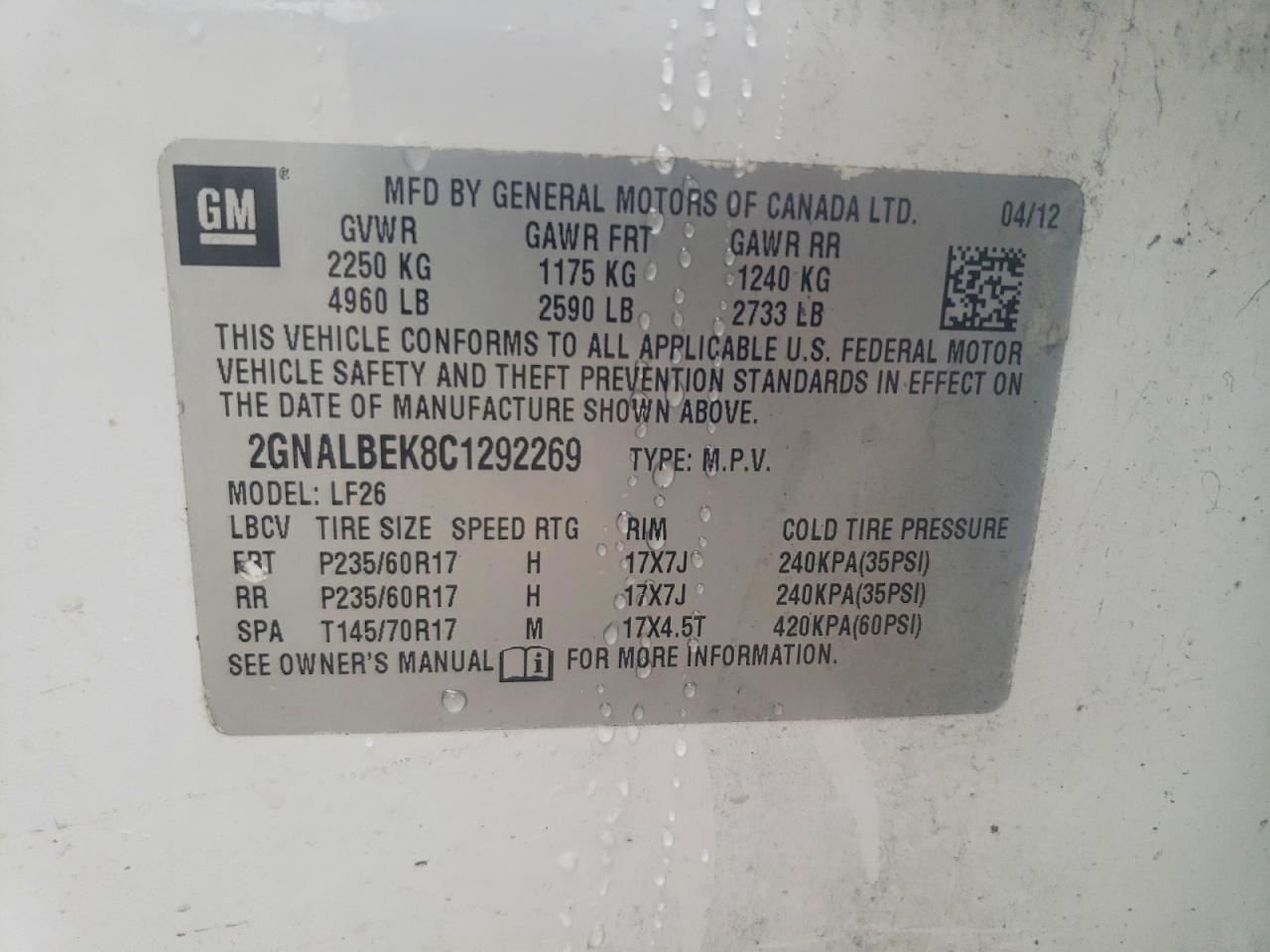 Chevrolet Equinox Ls