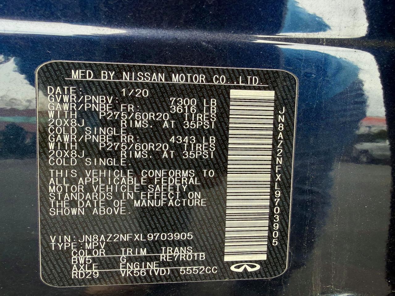 INFINITI Qx Luxe