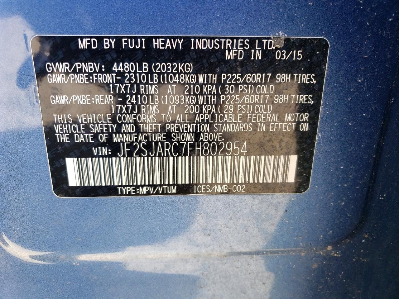Subaru Forester 2.5i Limited