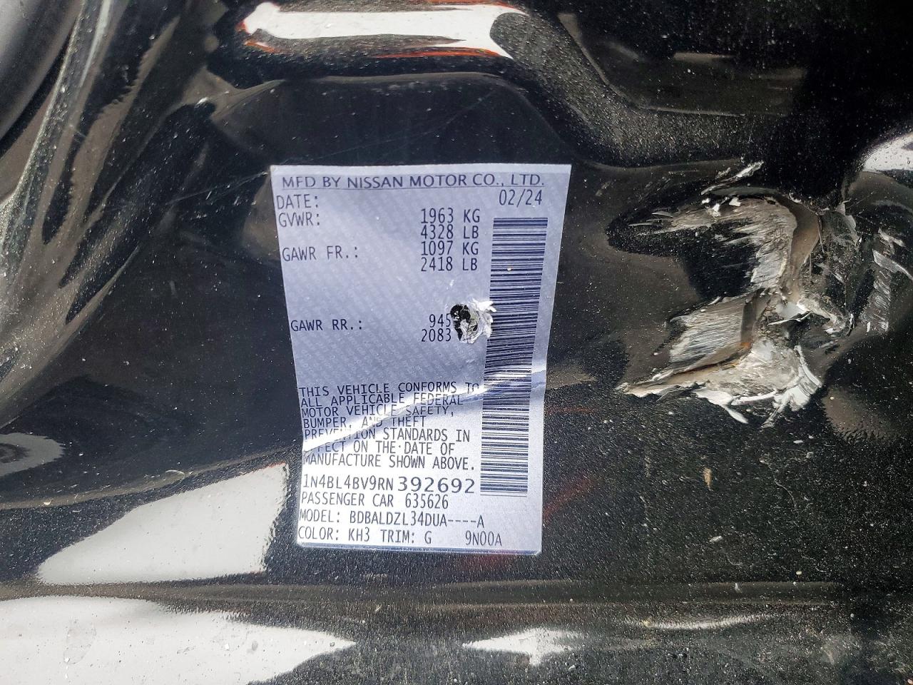 Nissan Altima 2.5 S