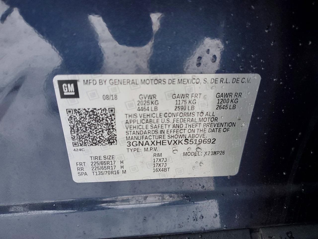 Chevrolet Equinox Ls