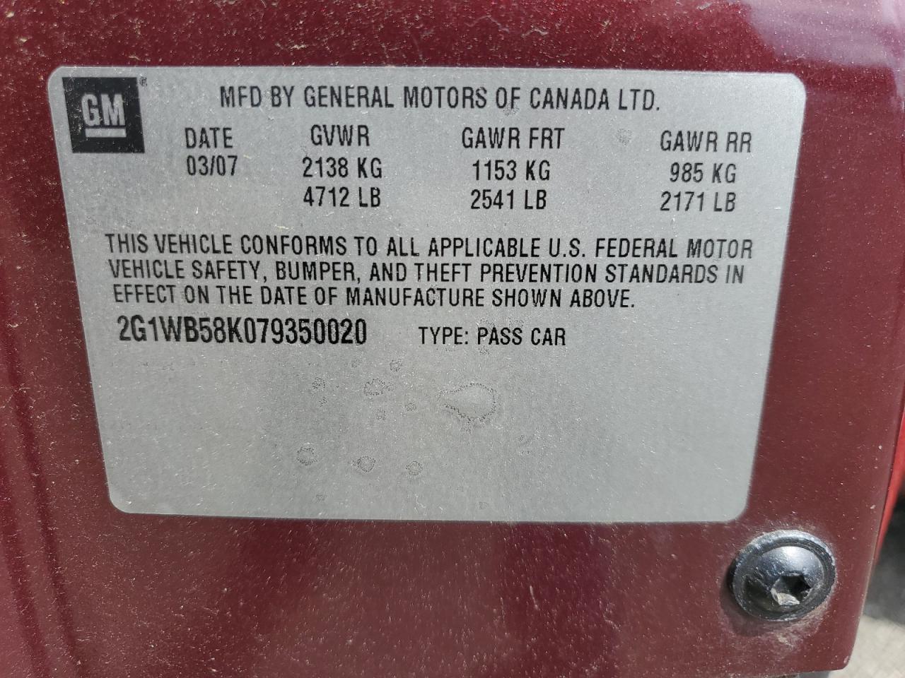 Chevrolet Impala Ls