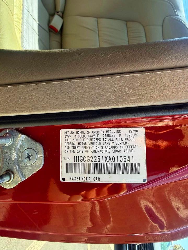 Honda Accord Ex