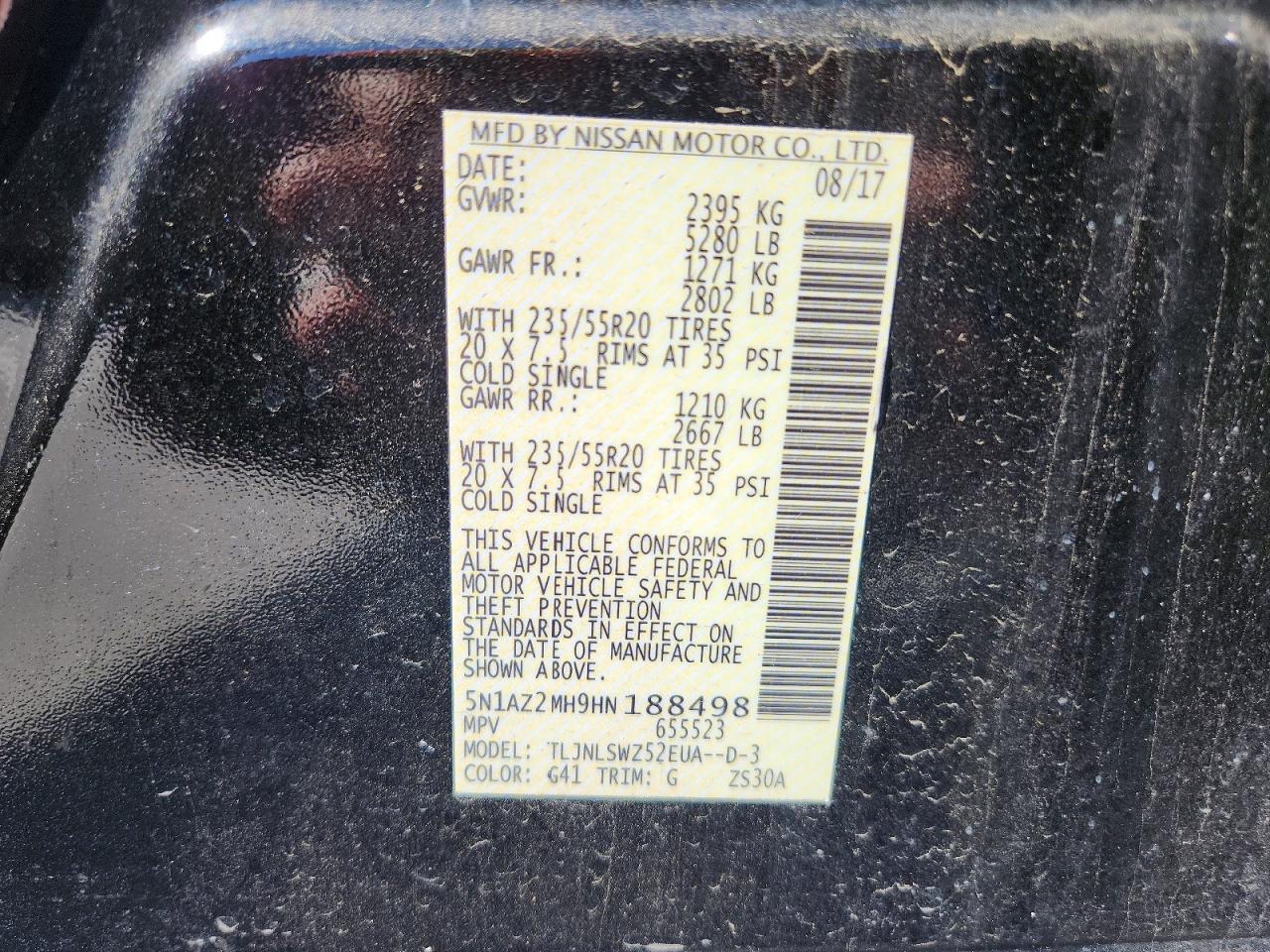 Nissan Murano Platinum