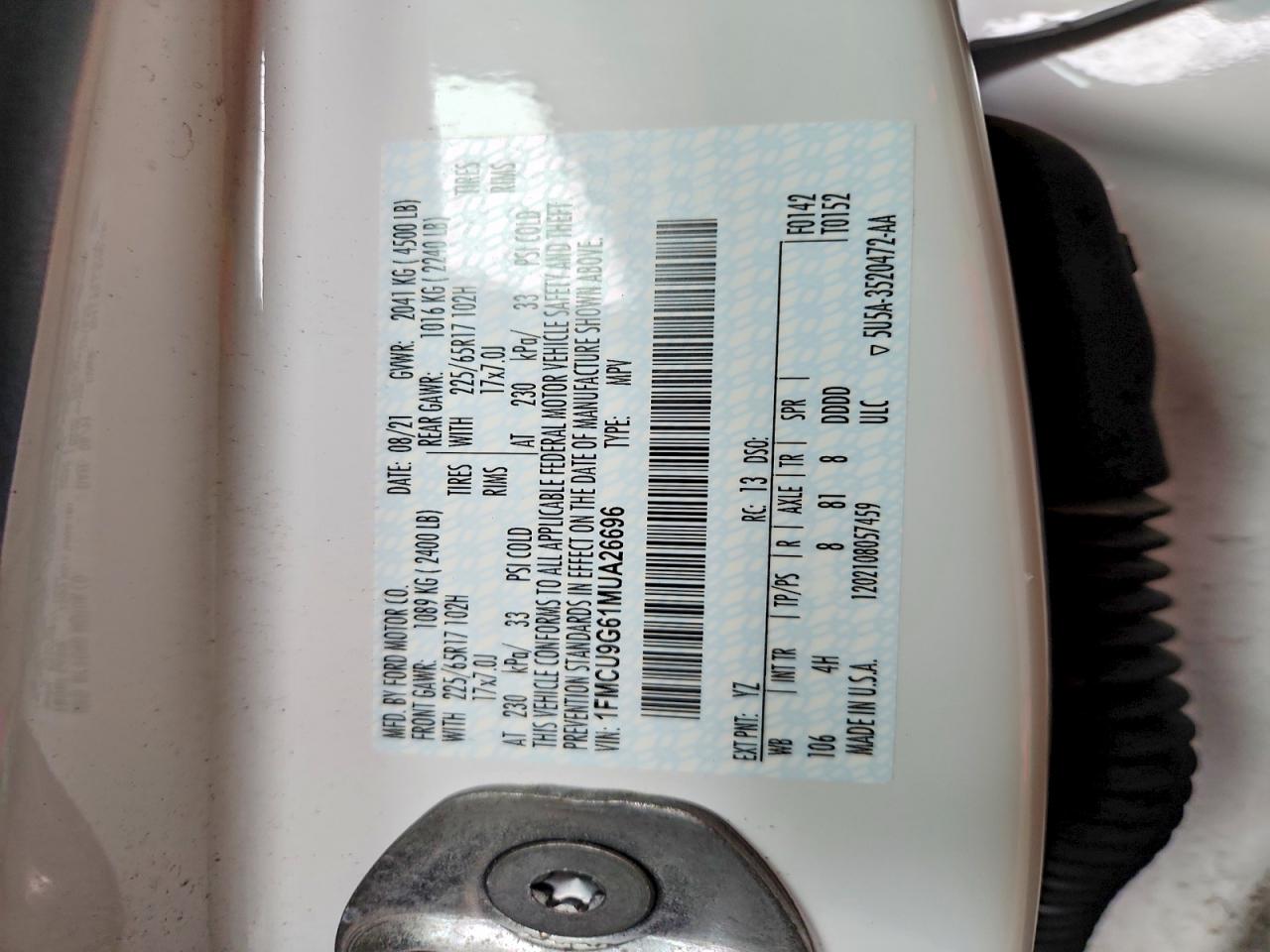 Ford Escape Se