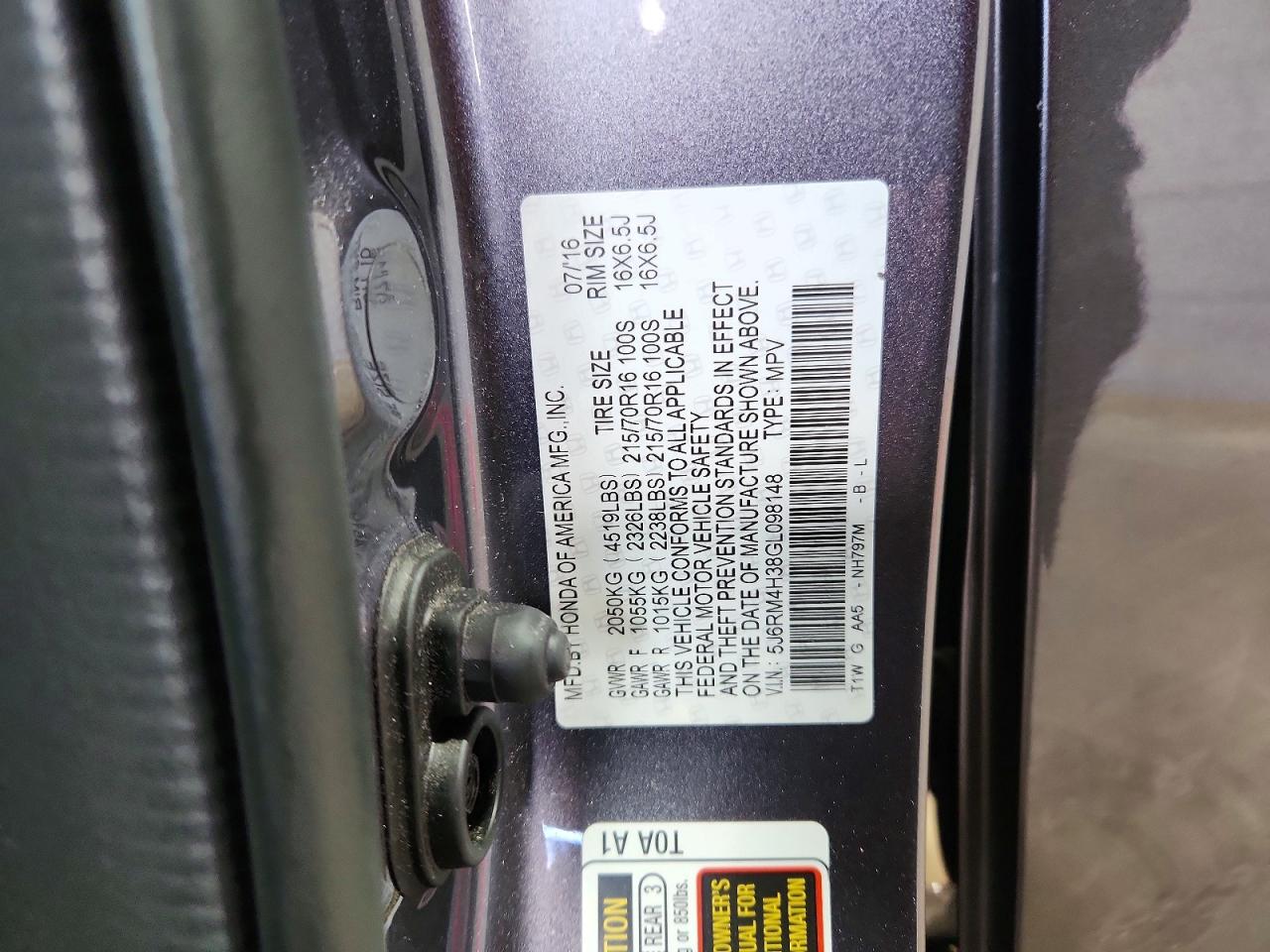 Honda Crv Lx