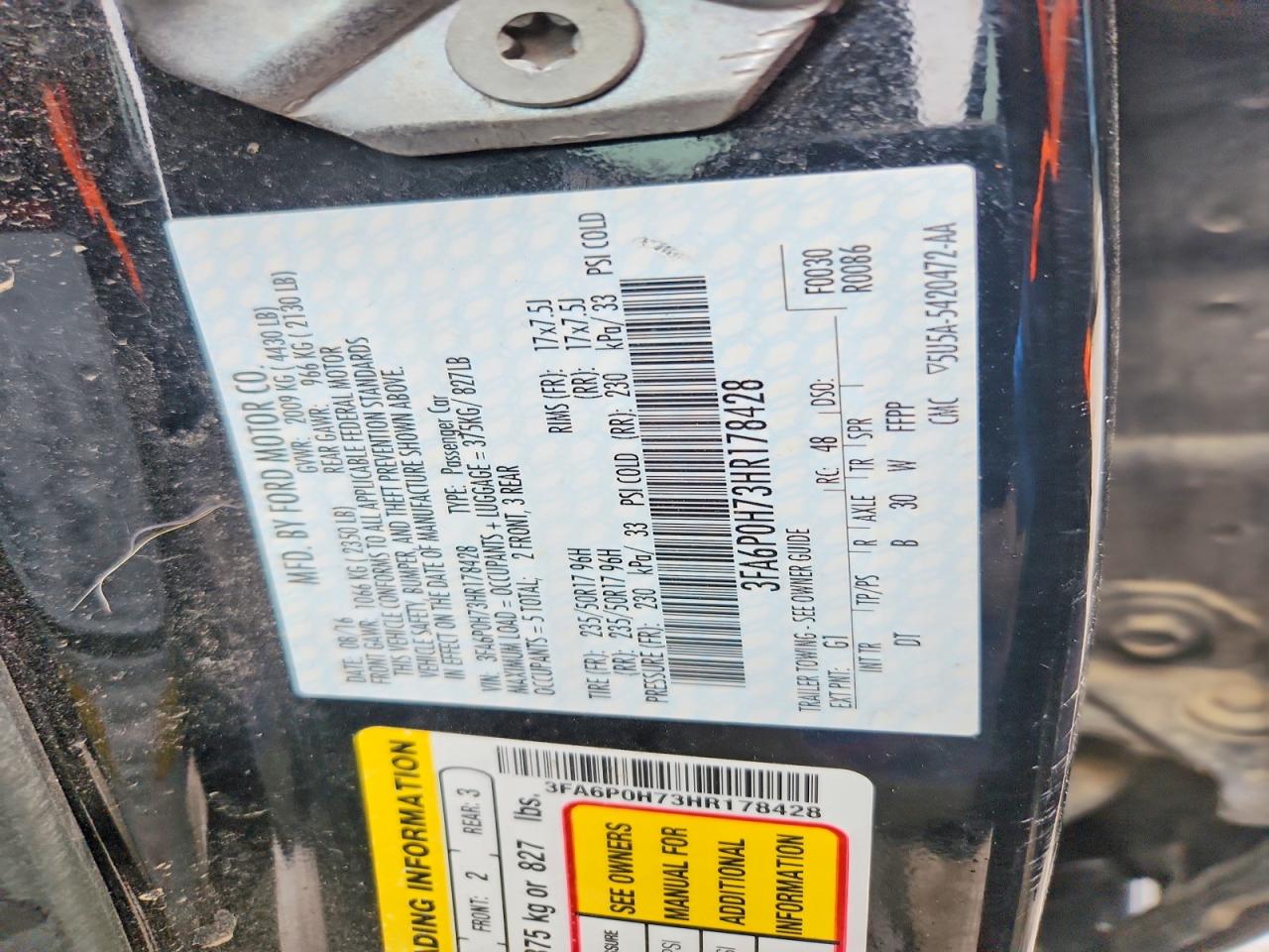 Ford Fusion Se