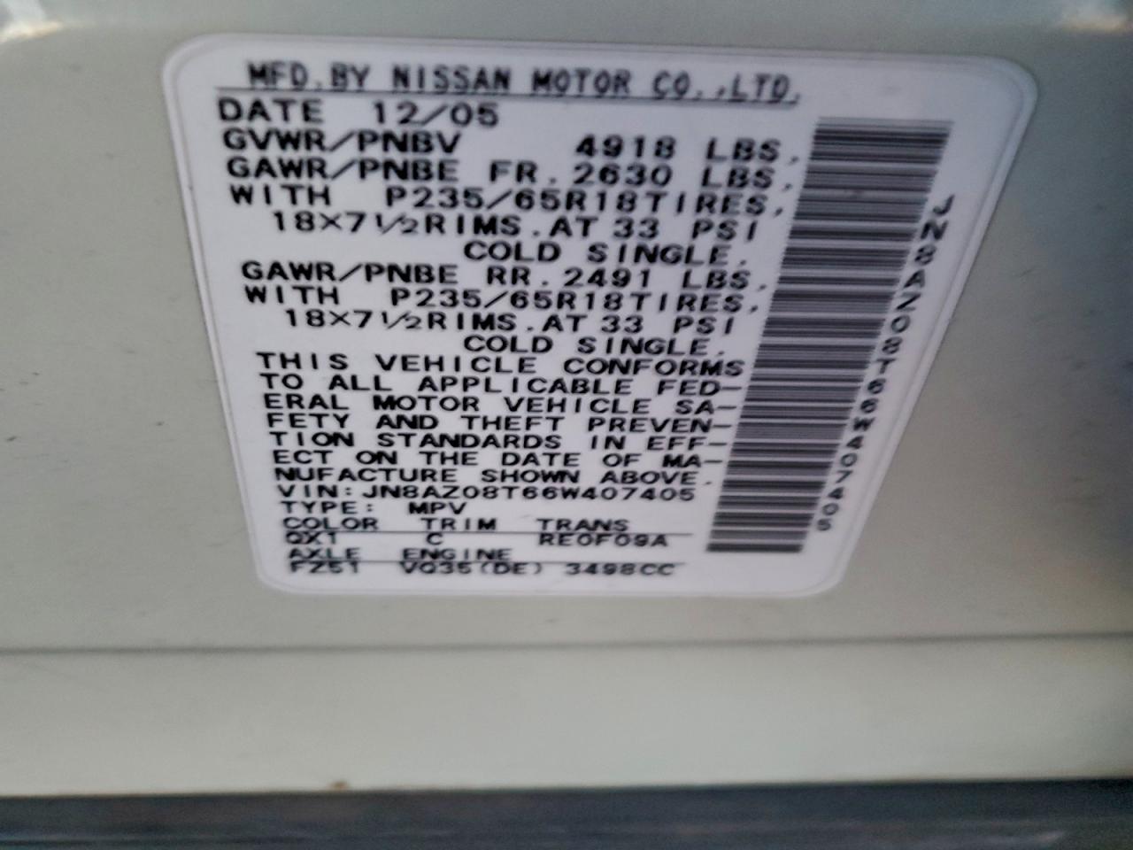 Nissan Murano Sl