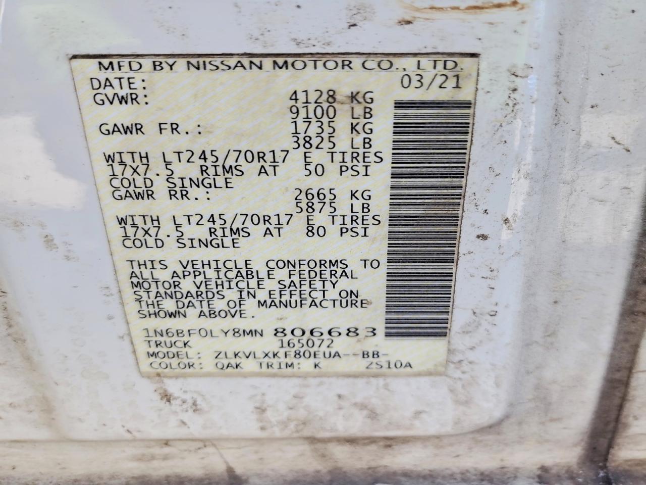 Nissan Nv