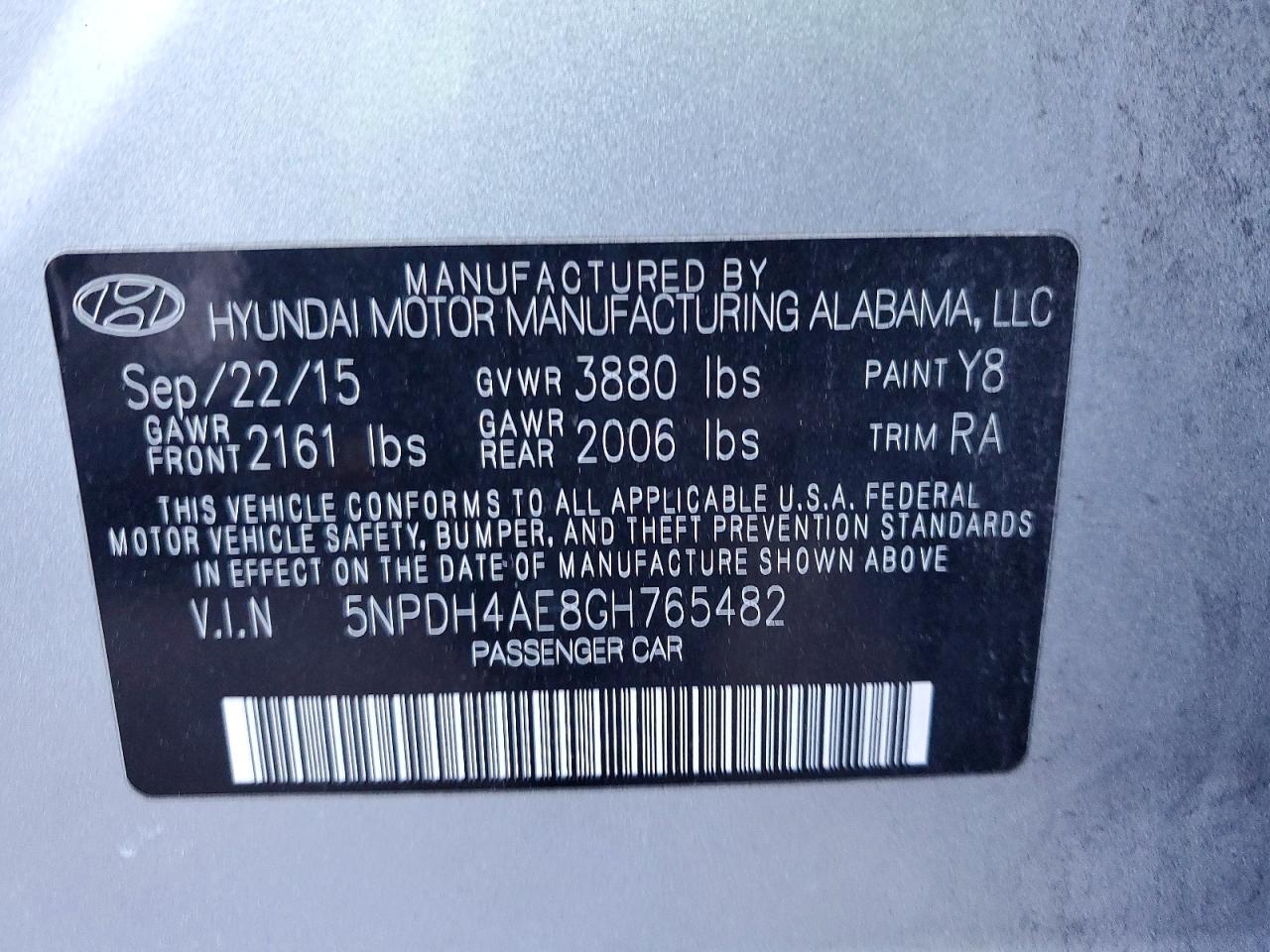 Hyundai ELANTRA Se
