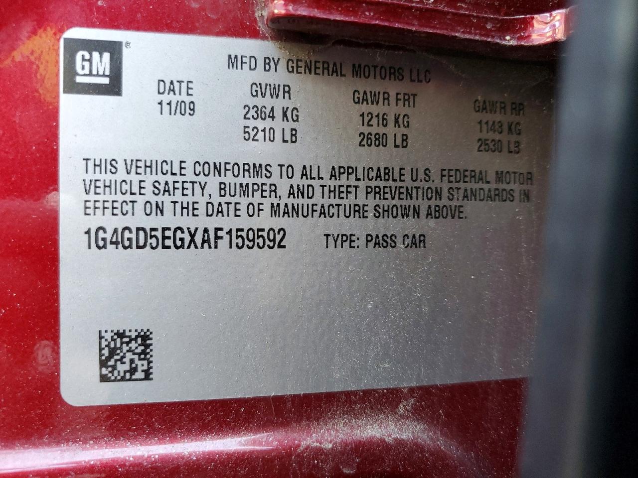 Buick LaCrosse Cxl